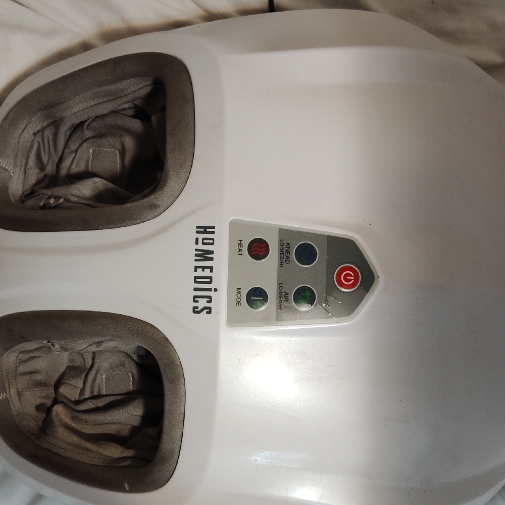 HoMedics White Foot Massager